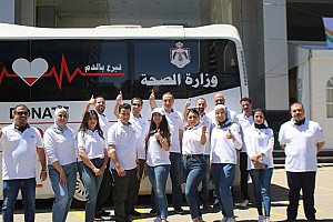 حملة التبرع بالدم لشركتنا التابعة في الأردن نور المال للوساطة المالية والبورصات الأجنبية - 1
