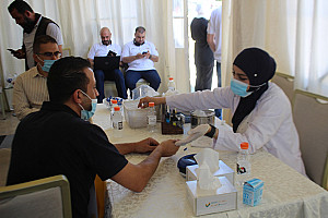 حملة التبرع بالدم لشركتنا التابعة في الأردن نور المال للوساطة المالية والبورصات الأجنبية - 3